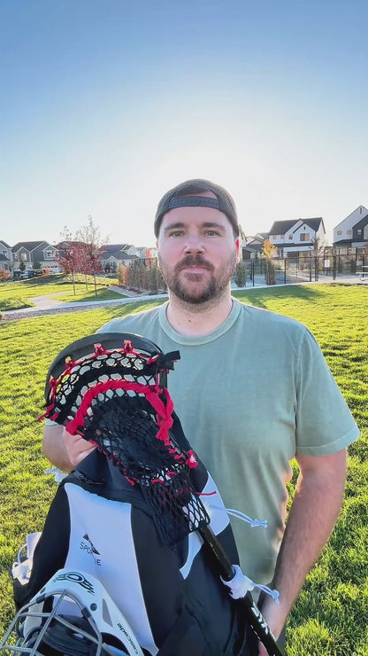 Unisex Lacrosse Bag for Boys & Girls – XL Backpack with Stick Holders & Cleat Compartment – Sportine Youth & Adult